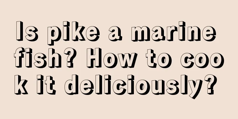 Is pike a marine fish? How to cook it deliciously? 