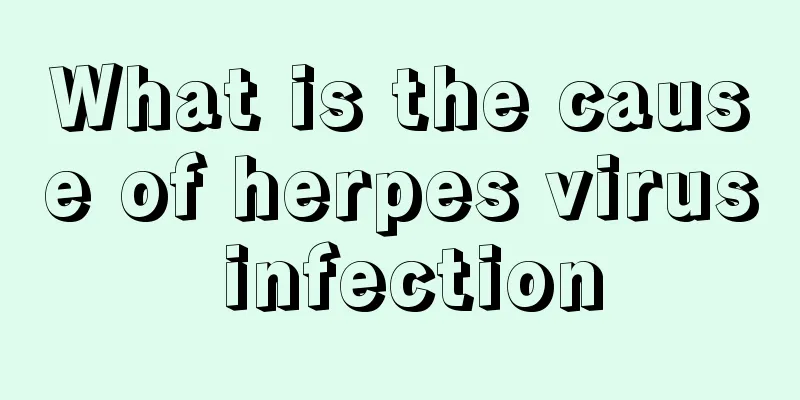 What is the cause of herpes virus infection