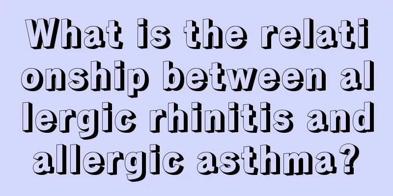 What is the relationship between allergic rhinitis and allergic asthma? 
