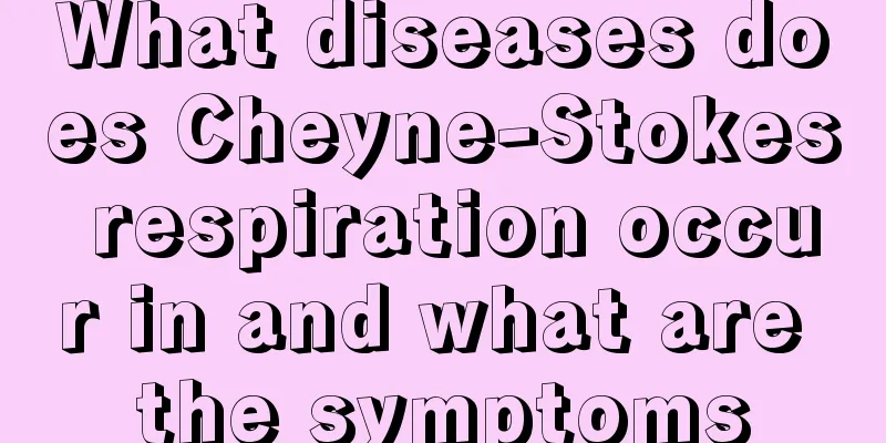 What diseases does Cheyne-Stokes respiration occur in and what are the symptoms