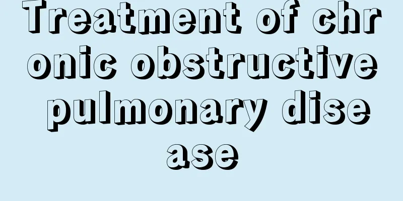 Treatment of chronic obstructive pulmonary disease