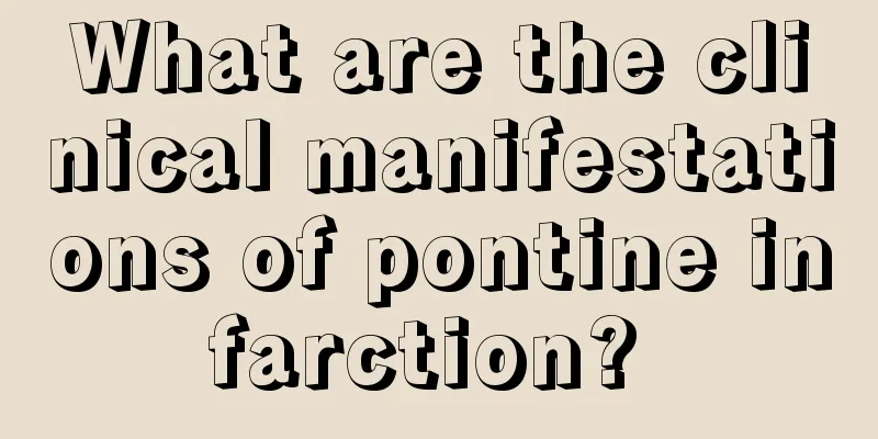 What are the clinical manifestations of pontine infarction? 