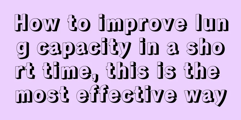 How to improve lung capacity in a short time, this is the most effective way