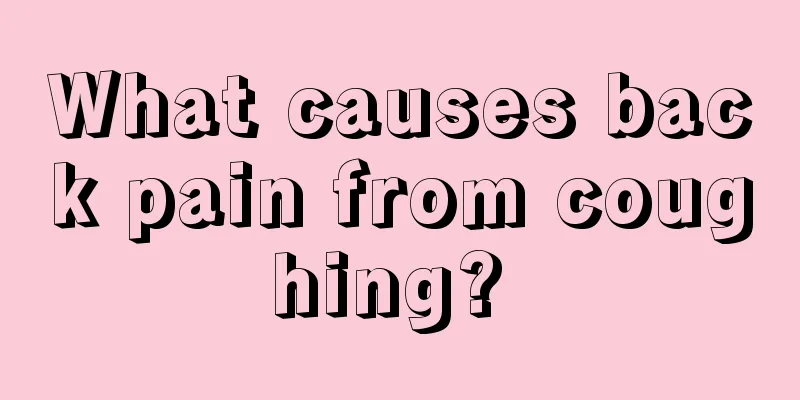 What causes back pain from coughing? 