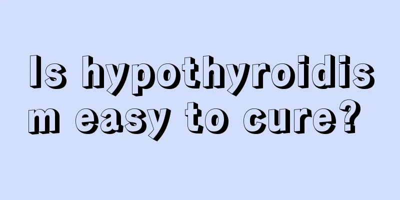 Is hypothyroidism easy to cure? 