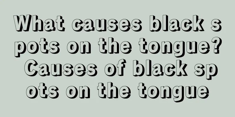What causes black spots on the tongue? Causes of black spots on the tongue