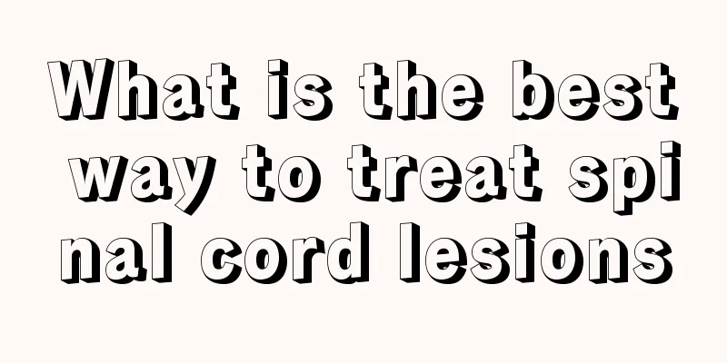 What is the best way to treat spinal cord lesions