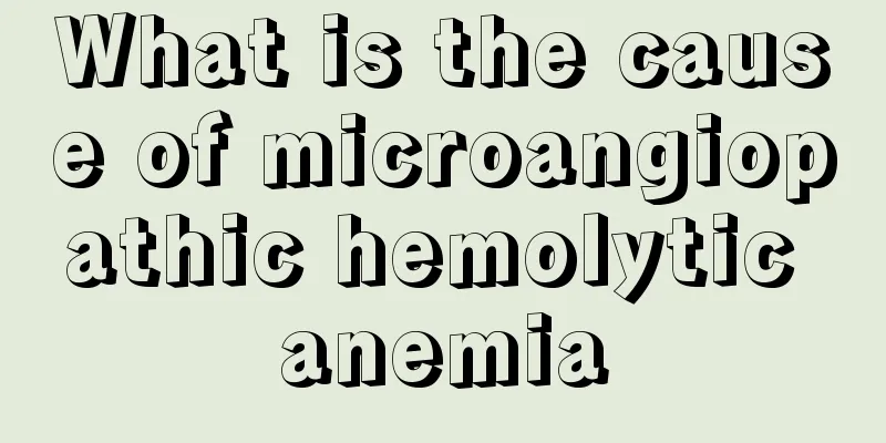 What is the cause of microangiopathic hemolytic anemia