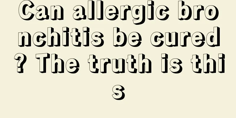 Can allergic bronchitis be cured? The truth is this