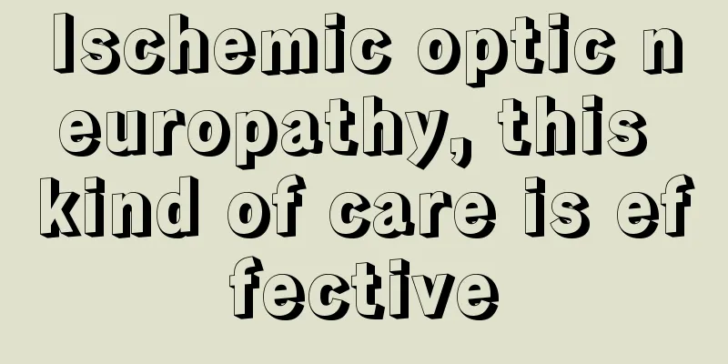 Ischemic optic neuropathy, this kind of care is effective