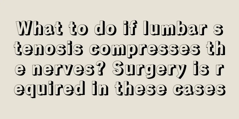 What to do if lumbar stenosis compresses the nerves? Surgery is required in these cases
