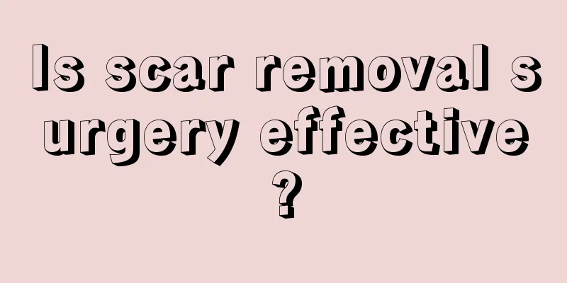 Is scar removal surgery effective?