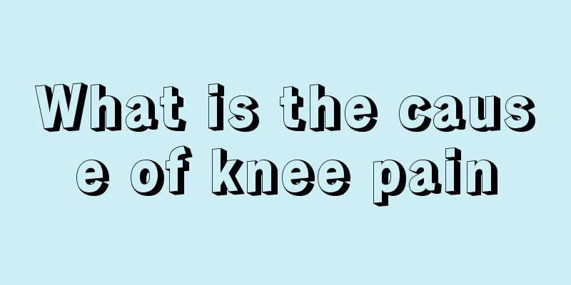What is the cause of knee pain