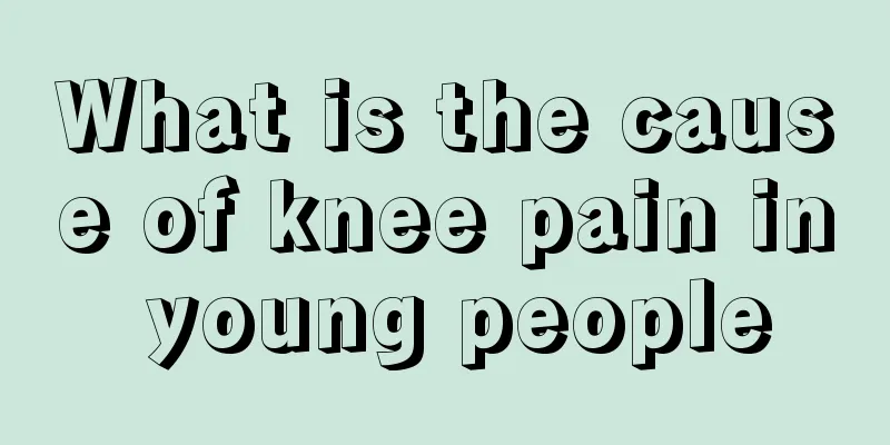 What is the cause of knee pain in young people