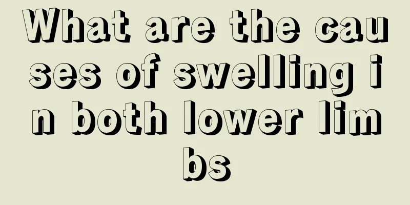 What are the causes of swelling in both lower limbs