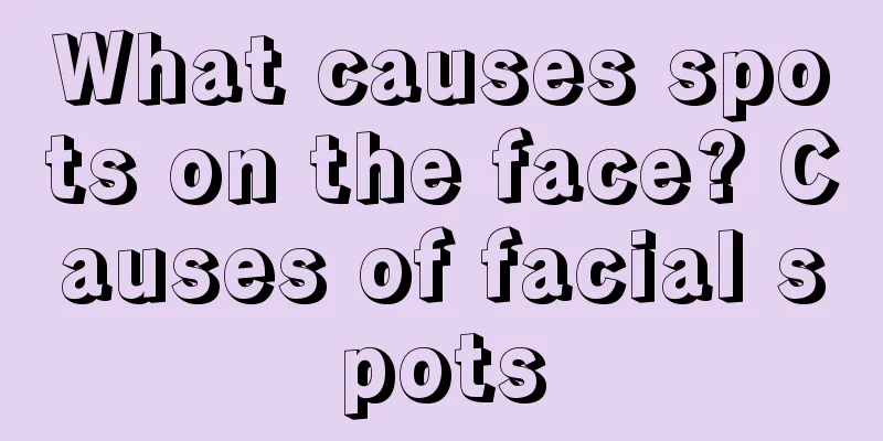 What causes spots on the face? Causes of facial spots