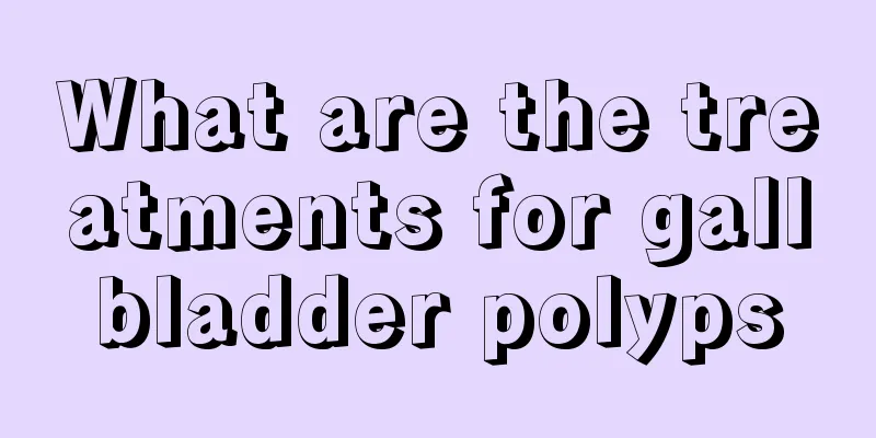 What are the treatments for gallbladder polyps