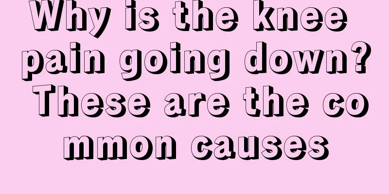Why is the knee pain going down? These are the common causes