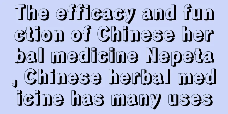 The efficacy and function of Chinese herbal medicine Nepeta, Chinese herbal medicine has many uses