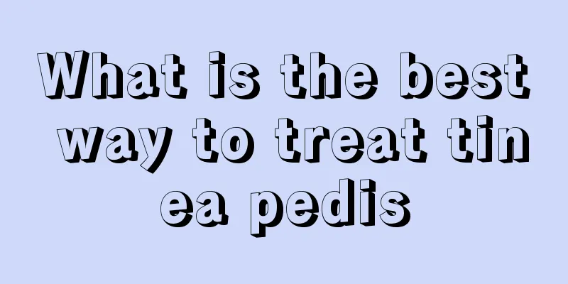 What is the best way to treat tinea pedis