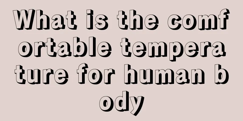 What is the comfortable temperature for human body
