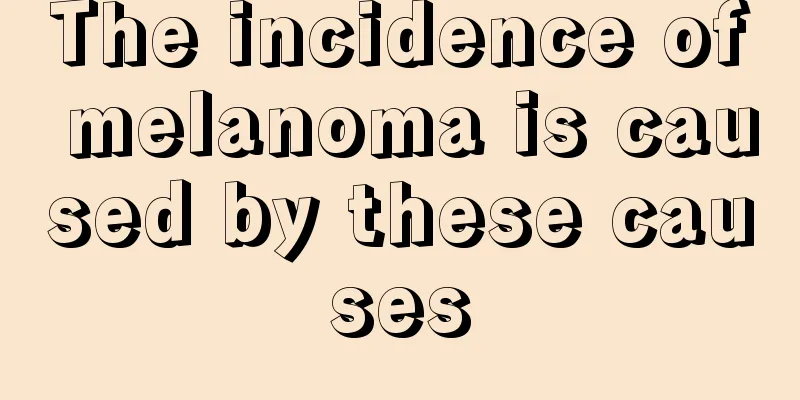 The incidence of melanoma is caused by these causes