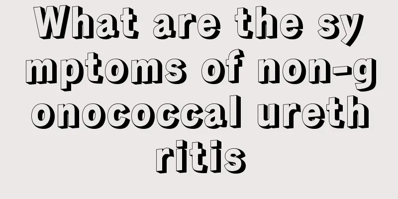 What are the symptoms of non-gonococcal urethritis