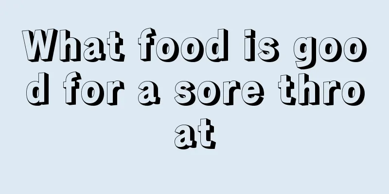 What food is good for a sore throat