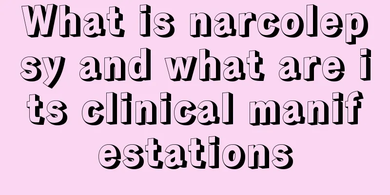 What is narcolepsy and what are its clinical manifestations