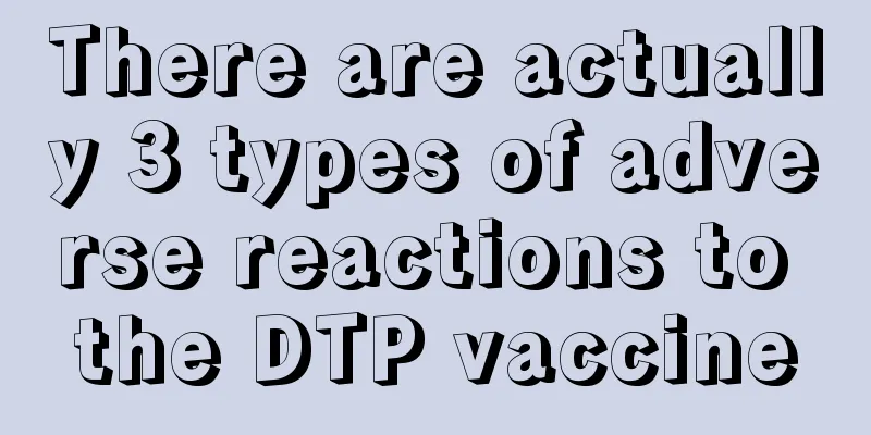 There are actually 3 types of adverse reactions to the DTP vaccine