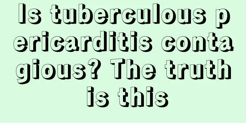 Is tuberculous pericarditis contagious? The truth is this