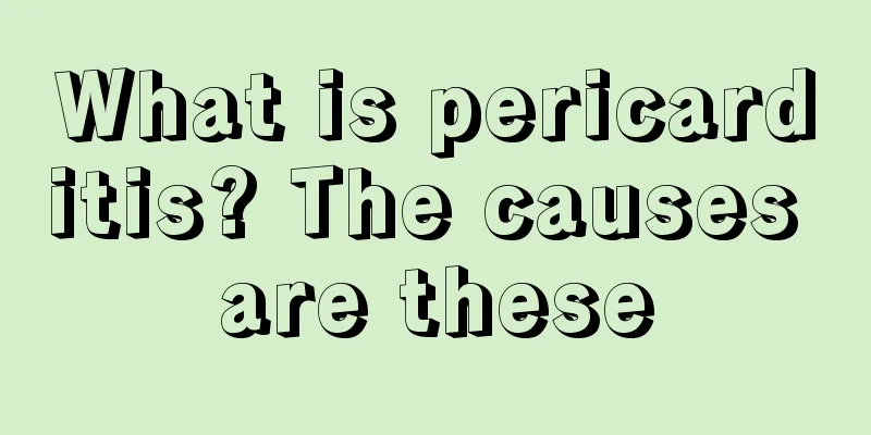 What is pericarditis? The causes are these