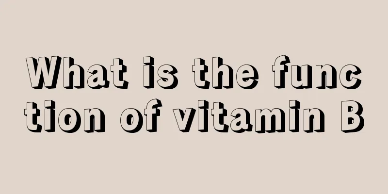 What is the function of vitamin B