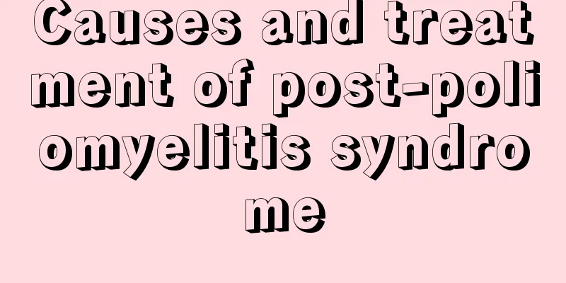 Causes and treatment of post-poliomyelitis syndrome