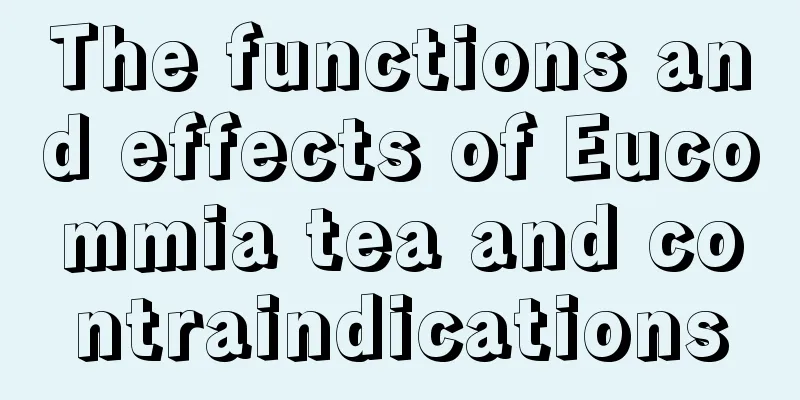 The functions and effects of Eucommia tea and contraindications