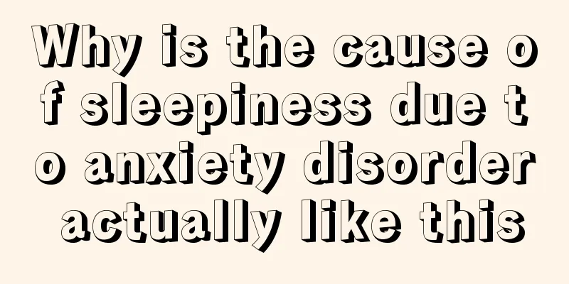 Why is the cause of sleepiness due to anxiety disorder actually like this