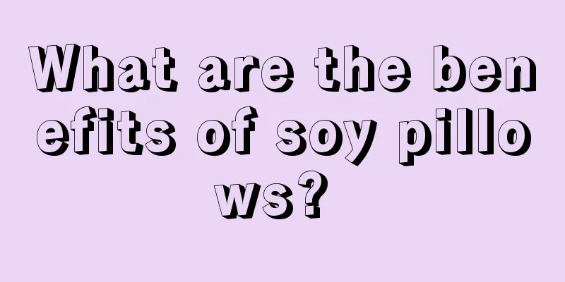 What are the benefits of soy pillows? 