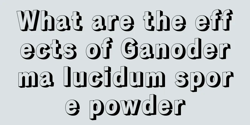 What are the effects of Ganoderma lucidum spore powder