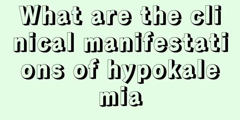 What are the clinical manifestations of hypokalemia