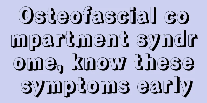 Osteofascial compartment syndrome, know these symptoms early
