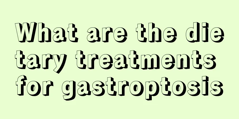 What are the dietary treatments for gastroptosis