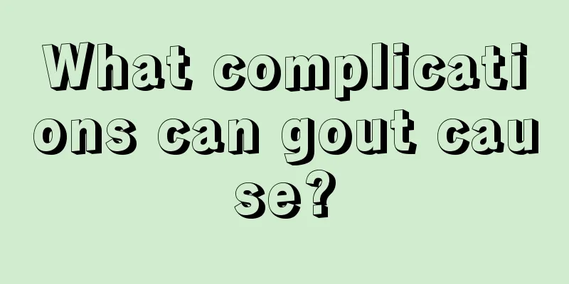 What complications can gout cause?