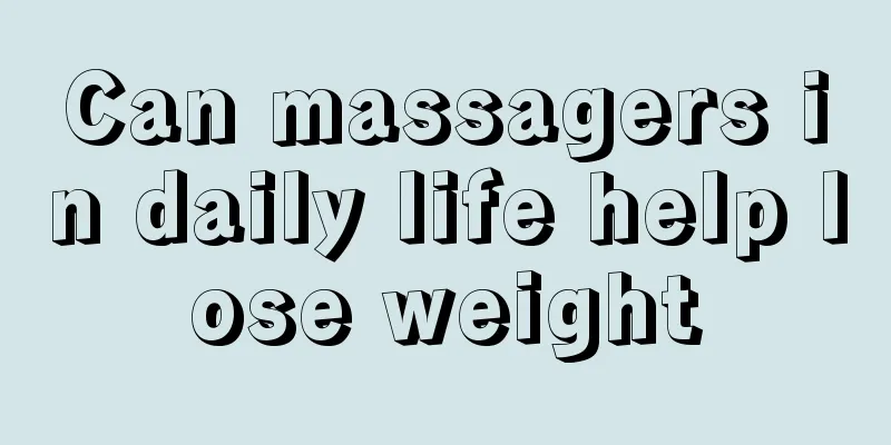 Can massagers in daily life help lose weight