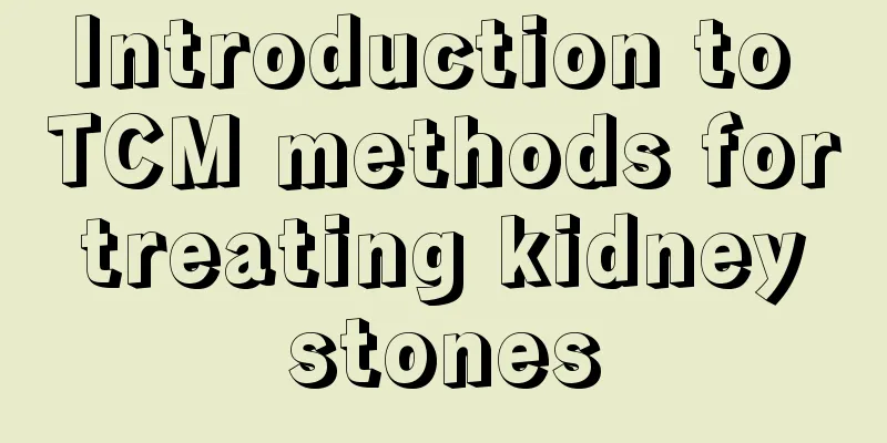 Introduction to TCM methods for treating kidney stones