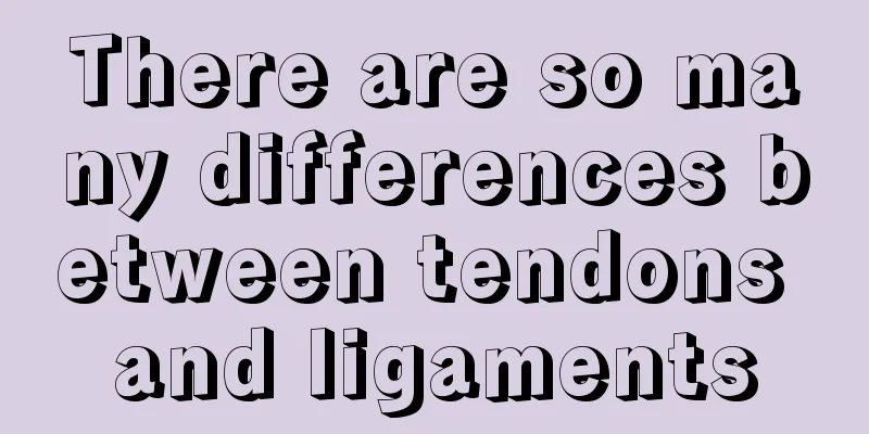 There are so many differences between tendons and ligaments