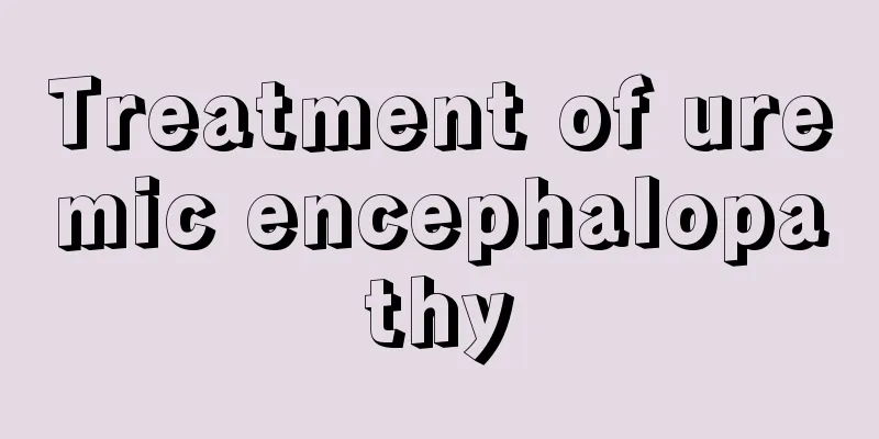 Treatment of uremic encephalopathy