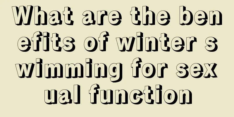 What are the benefits of winter swimming for sexual function