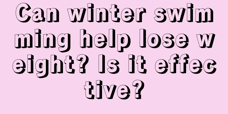 Can winter swimming help lose weight? Is it effective?