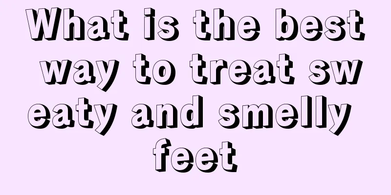 What is the best way to treat sweaty and smelly feet