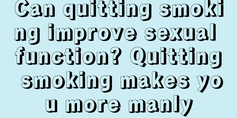 Can quitting smoking improve sexual function? Quitting smoking makes you more manly